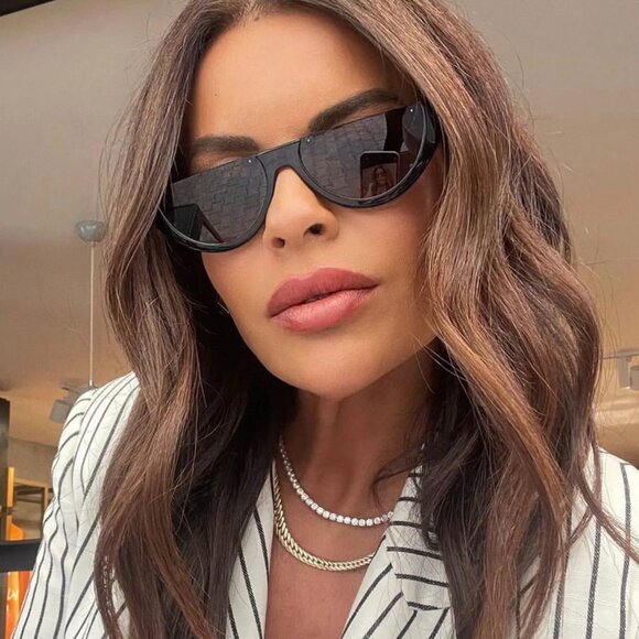 💯 NEW SAINT LAURENT SL563 001 BLACK SUNGLASSES - Picture 5 of 13